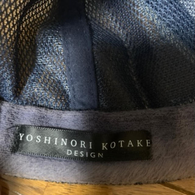 YOSHINORI KOTAKE(ヨシノリコタケ)のヨシノリコタケ　キャップ　デニム　3 メンズの帽子(キャップ)の商品写真