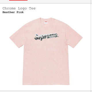 シュプリーム(Supreme)のsupreme  chrome logo tee(Tシャツ/カットソー(半袖/袖なし))