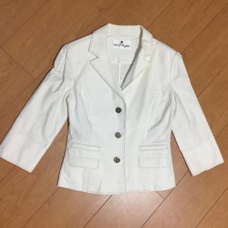 クレージュ(Courreges)のクレージュ ホワイトジャケット(スーツ)