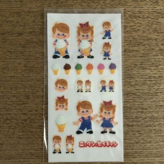 ニックン＆セイチャン シール(キャラクターグッズ)