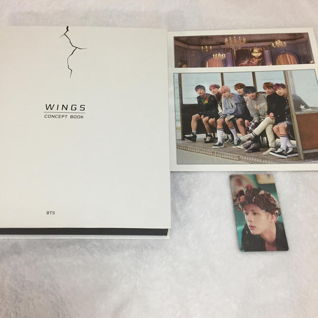 BTS 公式 WINGS コンセプトブック concept book 写真集