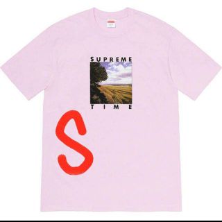 シュプリーム(Supreme)のSサイズ Supreme Time Tee Light Purple(Tシャツ/カットソー(半袖/袖なし))