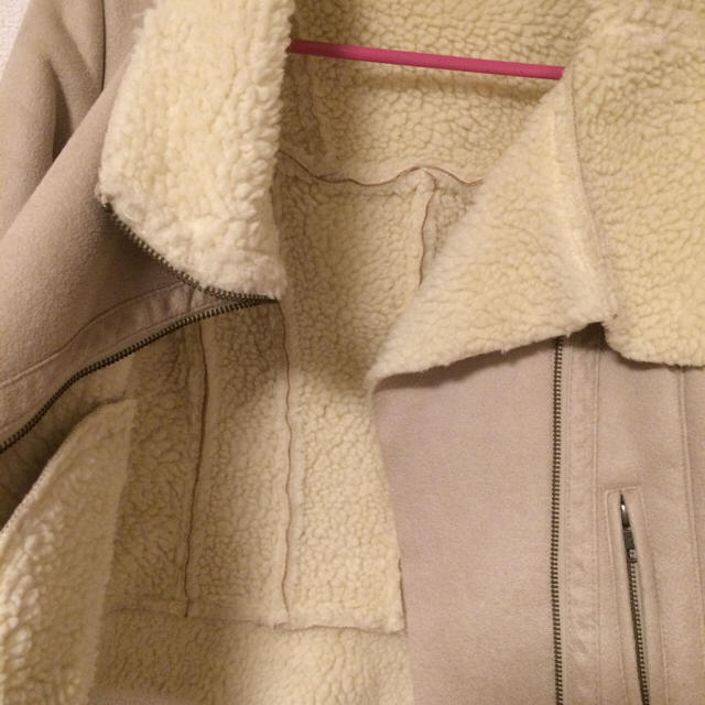 Ungrid(アングリッド)のUngrid ボアライダース レディースのジャケット/アウター(ライダースジャケット)の商品写真