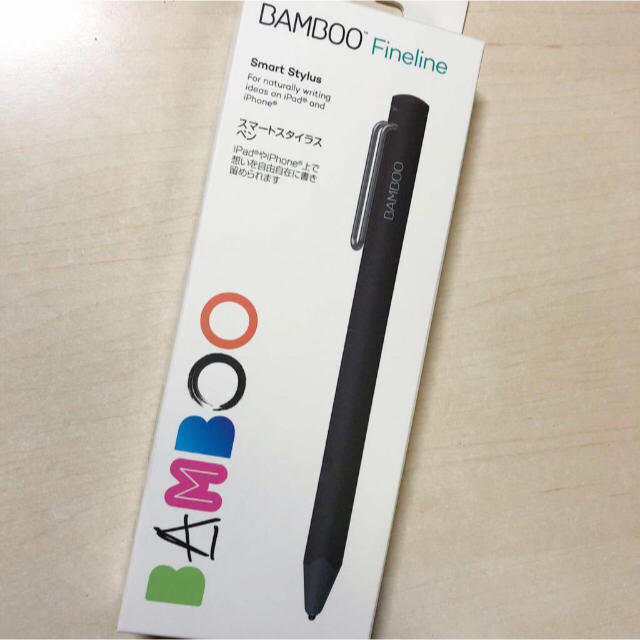 Wacom(ワコム)のワコム Bamboo Fineline CS610CK スマートスタイラスペン スマホ/家電/カメラのPC/タブレット(タブレット)の商品写真