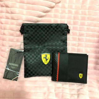 フェラーリ(Ferrari)のFerrari   二つ折り　ウォレット　財布　新品　未使用(折り財布)