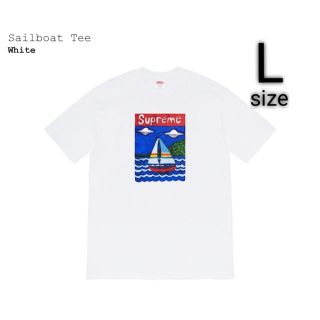 シュプリーム(Supreme)のLサイズ Supreme Sailboat Tee White Large 02(Tシャツ/カットソー(半袖/袖なし))