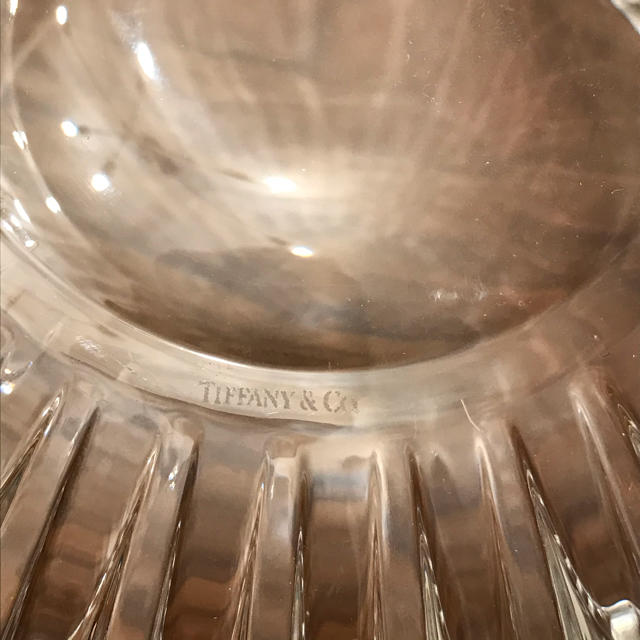 Tiffany & Co.(ティファニー)のティファニー　アトラス　クリスタルボウル インテリア/住まい/日用品のインテリア小物(花瓶)の商品写真