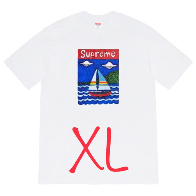 Supreme Sail boat Teeシュプリーム