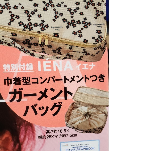 IENA(イエナ)のBAIRA　付録　IENA　ガーメントバッグ エンタメ/ホビーの雑誌(ファッション)の商品写真