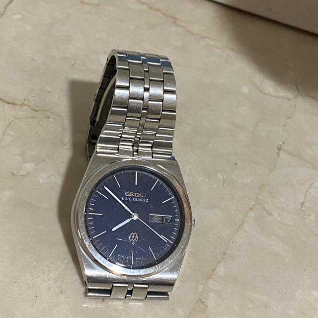 SEIKO(セイコー)のSEIKO メンズ　ブルー×シルバー メンズの時計(腕時計(アナログ))の商品写真