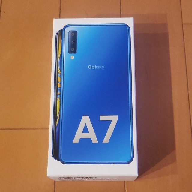 しです Galaxy - 【新品・未開封】Galaxy A7 ブルー 64GB SIMフリー の フリー - gcsindia.com