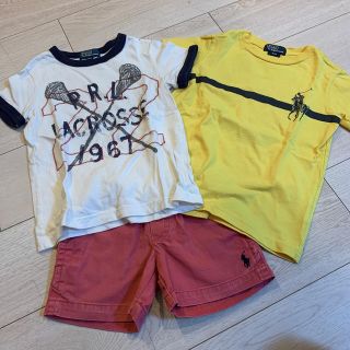 ポロラルフローレン(POLO RALPH LAUREN)のお値下げしました☆ラルフローレンTシャツ２枚とショートパンツ(Tシャツ(半袖/袖なし))