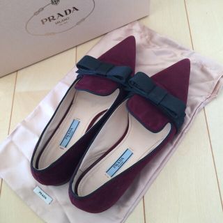 プラダ(PRADA)のPRADA フラットシューズ(ハイヒール/パンプス)