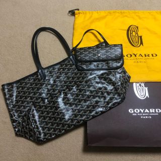 ゴヤール(GOYARD)のゴヤール　サンルイPM トートバッグ 黒(トートバッグ)