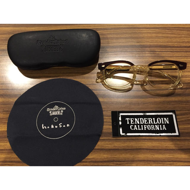 TENDERLOIN テンダーロイン 白山眼鏡 T-JERRY 新品・未使用品キムタク