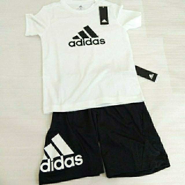 adidas(アディダス)のpipitoto様 専用！アディダス セットアップ 140 キッズ/ベビー/マタニティのキッズ服男の子用(90cm~)(その他)の商品写真