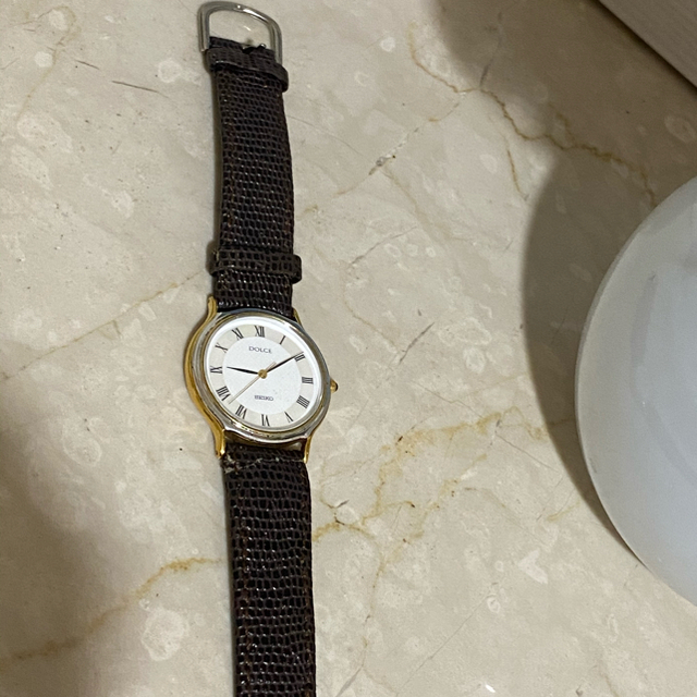 SEIKO ドルチェ　革腕時計