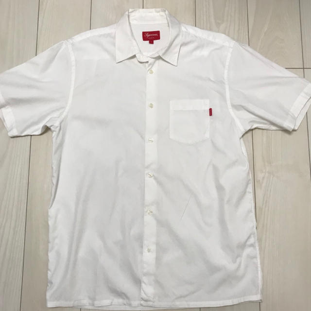 SUPREME - S/S Oxford Shirt Ｌ Whiteトップス