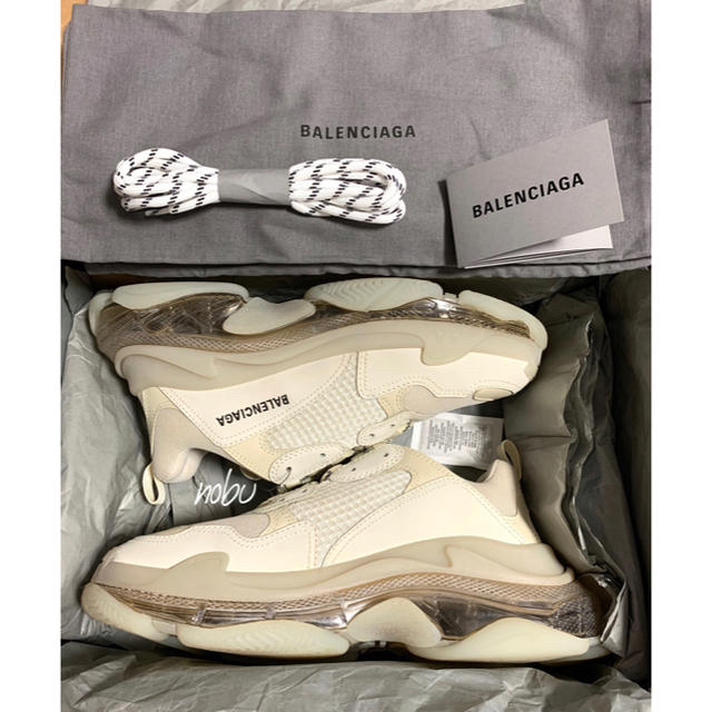 Balenciaga - 新品【 Balenciaga Triple-S 】クリアソール 42 トリプル ...