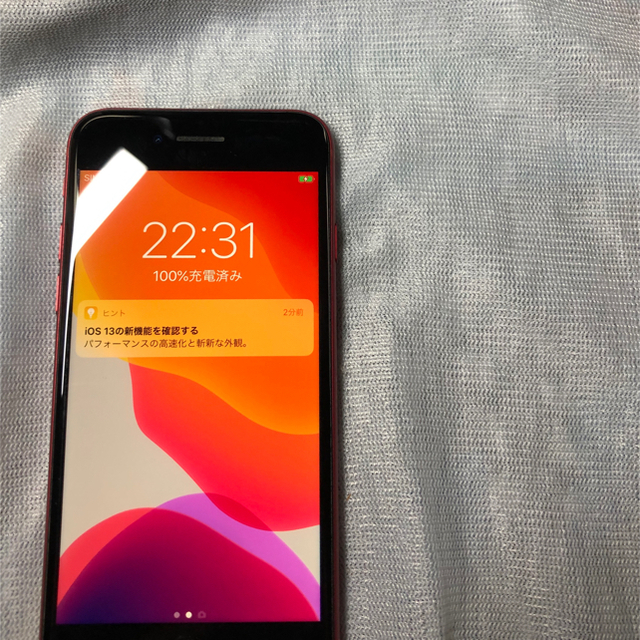 美品】SIM フリーiPhone 8 64GB 色：レッド