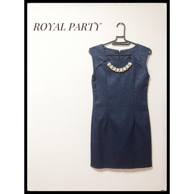 ROYAL PARTY(ロイヤルパーティー)の【ROYAL PARTY】ドレスワンピース レディースのワンピース(ミニワンピース)の商品写真