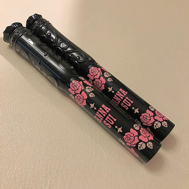 ANNA SUI(アナスイ)のアナスイ　リップクレヨン　ピンク　オレンジ　2本セット　 コスメ/美容のベースメイク/化粧品(口紅)の商品写真