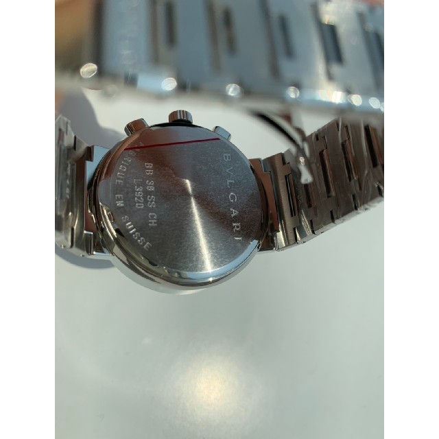 BVLGARI(ブルガリ)の【メンズ】BVLGARI 【ブルガリブルガリ】自動巻き クロノグラフ腕時計 メンズの時計(腕時計(デジタル))の商品写真