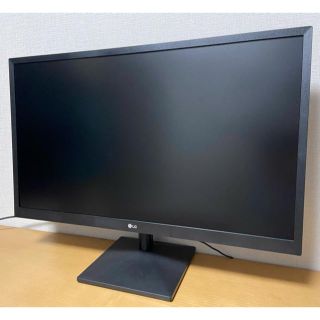 エルジーエレクトロニクス(LG Electronics)のほぼ未使用！LG モニター ディスプレイ 27インチ(ディスプレイ)