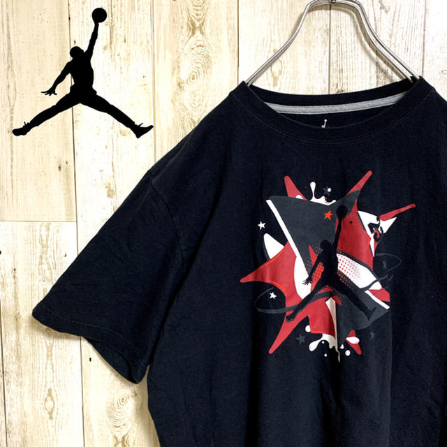【激レア】エアジョーダン☆ビッグロゴ No23 Tシャツ ブラック XL メンズのトップス(Tシャツ/カットソー(半袖/袖なし))の商品写真