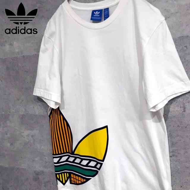 adidas(アディダス)のadidas アディダス 希少デザイン キョロちゃん風トレフォイルロゴ Tシャツ メンズのトップス(Tシャツ/カットソー(半袖/袖なし))の商品写真