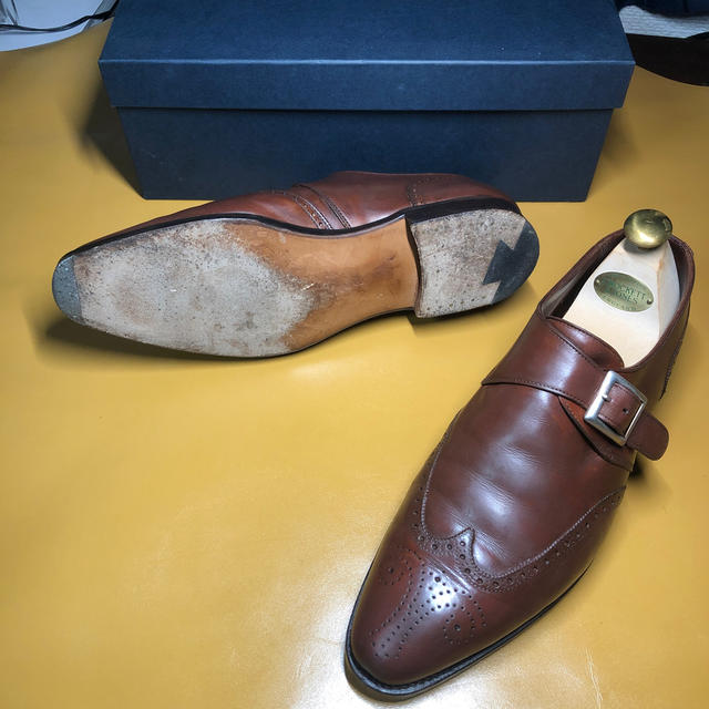 Crockett&Jones(クロケットアンドジョーンズ)のクロケット&ジョーンズ　シングルモンク メンズの靴/シューズ(ドレス/ビジネス)の商品写真