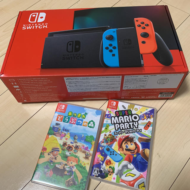 特価 Nintendo Switch JOY-CON(L) ネオンブルー/(R) ネオ 家庭用ゲーム機本体 特価 Nintendo Switch JOY-CON(L) ネオンブルー/(R) ネオ 家庭用ゲーム機本体