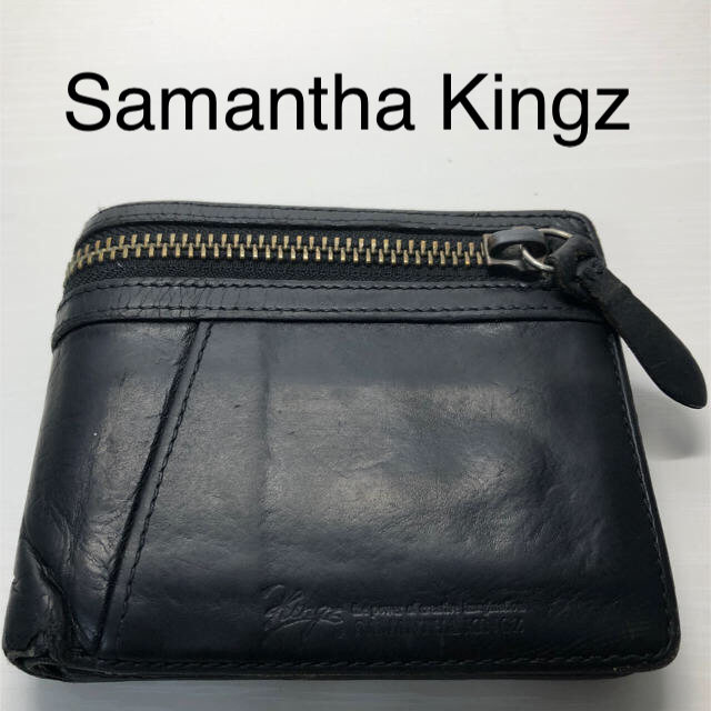 Samantha Kingz(サマンサキングズ)の【サマンサキングス】二つ折　財布　メンズ メンズのファッション小物(折り財布)の商品写真