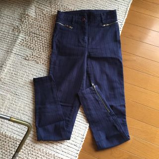 トップショップ(TOPSHOP)のトップショップ　ネイビー　スキニー(スキニーパンツ)