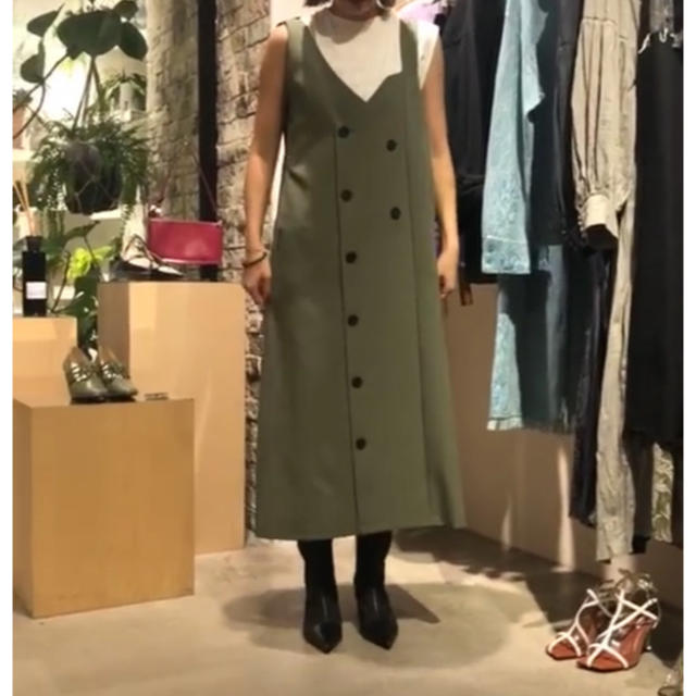 ロングワンピース/マキシワンピースアメリヴィンテージ❤︎2way Buttondress