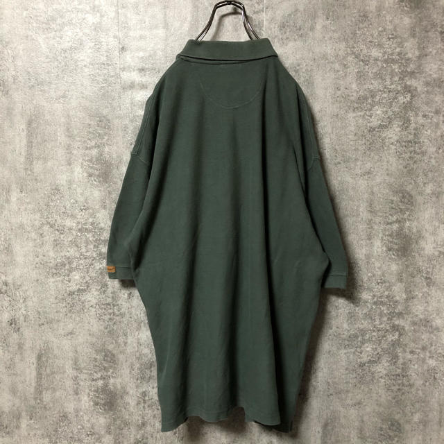 carhartt(カーハート)の【中村様専用☆】カーハート☆ワンポイントレザーロゴ入り半袖ポロシャツ メンズのトップス(ポロシャツ)の商品写真