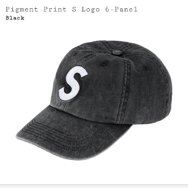 Supreme Pigment Print S LOGO CAP キャップメンズ