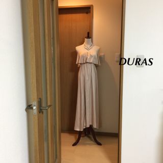 デュラス(DURAS)のDURAS可愛いベアトップロングワンピース¨̮♡︎おまとめ割SALE開催中(ロングワンピース/マキシワンピース)