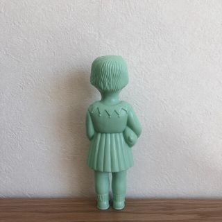 【guwasi様専用】ヴィンテージdecoにて購入の女の子の人形(ミント)(その他)