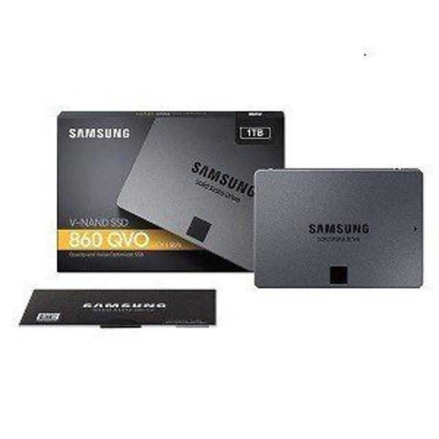 SAMSUNG(サムスン)の新品 SSD 1TB 860 QVO MZ-76Q1T0B/IT SAMSUNG スマホ/家電/カメラのPC/タブレット(PCパーツ)の商品写真