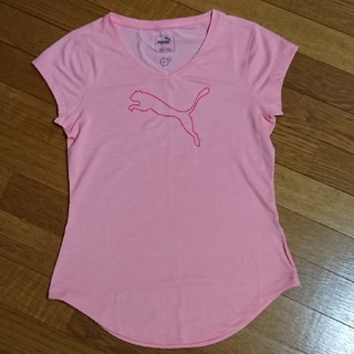 プーマ(PUMA)のPUMA プーマ レディース Tシャツ ピンク L(Tシャツ(半袖/袖なし))