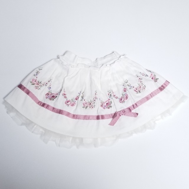 MONNALISA(モナリザ)の(MONNALISA Bebe) スカート キッズ/ベビー/マタニティのキッズ服女の子用(90cm~)(スカート)の商品写真