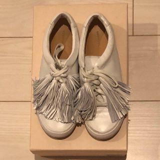 ジミーチュウ(JIMMY CHOO)のloeffler randall 定価3万6千円　ロフラーランドール　ホワイト　(スニーカー)