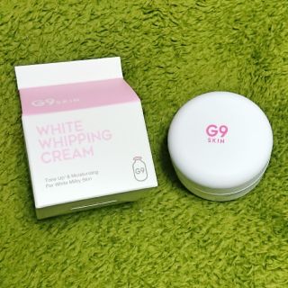 スリーシーイー(3ce)のG9 WHITE WHIPPING CREAM(ウユクリーム)  50g(フェイスクリーム)