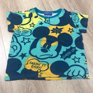 ミッキーマウス(ミッキーマウス)の東京ディズニーリゾート　ミッキー　半袖Tシャツ　100　TDR TDS 90(Tシャツ/カットソー)