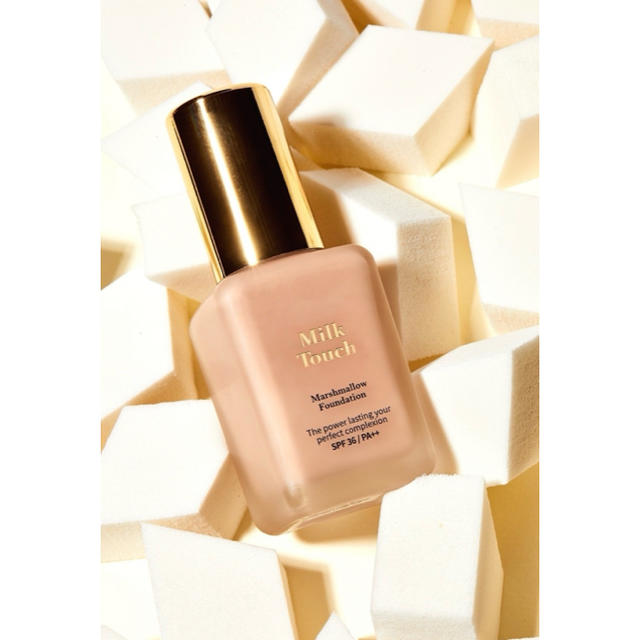 Milk Touch Marshmallow Foundation コスメ/美容のベースメイク/化粧品(ファンデーション)の商品写真