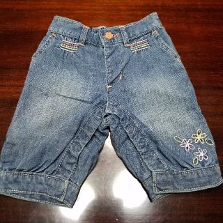 ベビーギャップ(babyGAP)のbabyGap  デニムパンツ  スナップボタン　70センチ用(パンツ)