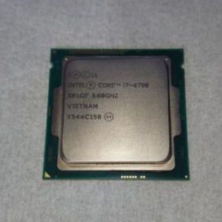 インテル Intel Core i7-4790 3.60GHz LGA1150 (PCパーツ)