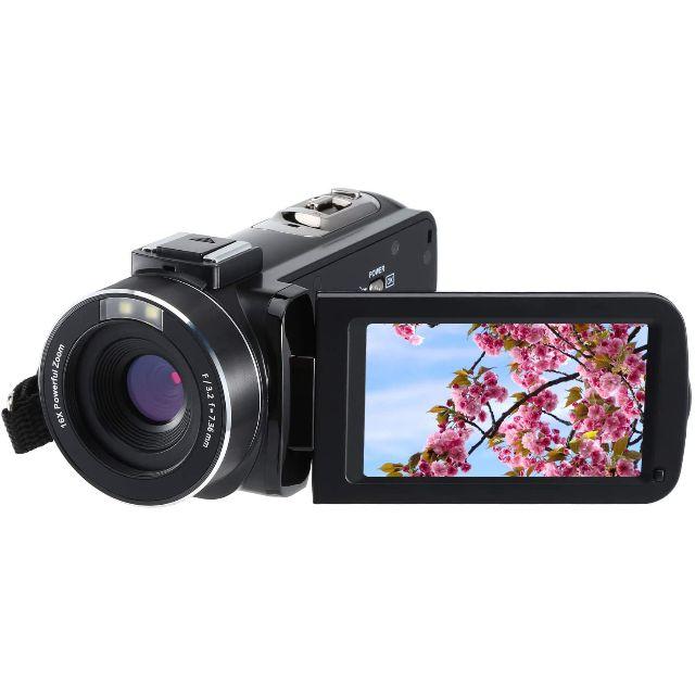 ビデオカメラ 1080P FamBrow 24百万画素3.0インチTFT LCD
