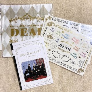 ヘイセイジャンプ(Hey! Say! JUMP)のHey!Say!JUMP DEAR ライブグッズ ハンカチ ノート ボディシール(アイドルグッズ)